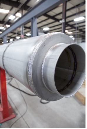 XL Bore Vacuum Jacketed Piping